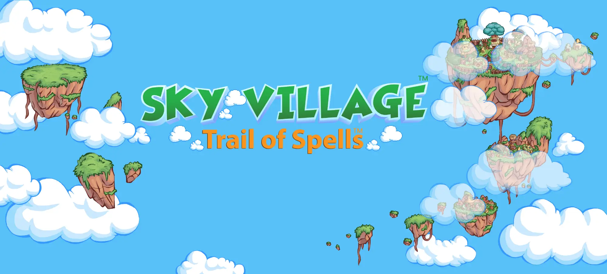 Sky Village Mobile Game - Trail of Spells